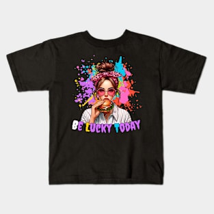 BLT bandana girl Kids T-Shirt